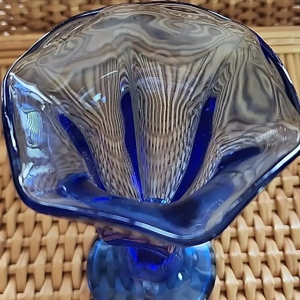 Tulip Style Vintage Anchor Hocking Icecream Sundae Parfait Glass